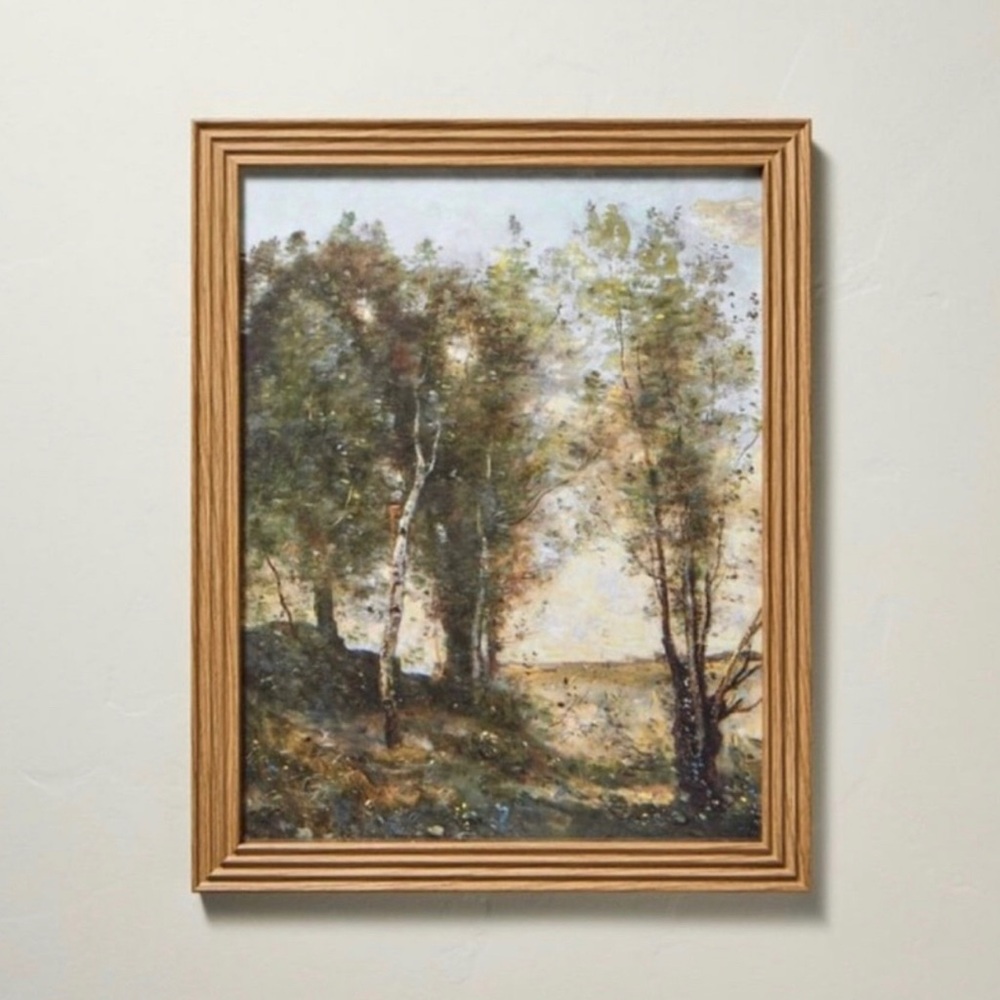 16"x20" Through the Trees Framed Wall Art - Hearth & Hand™ with Magnolia
